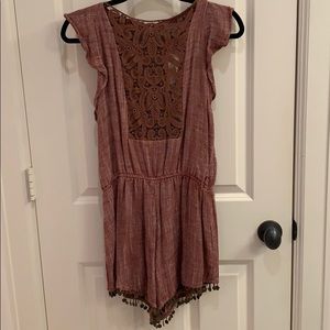 Line & Dot romper